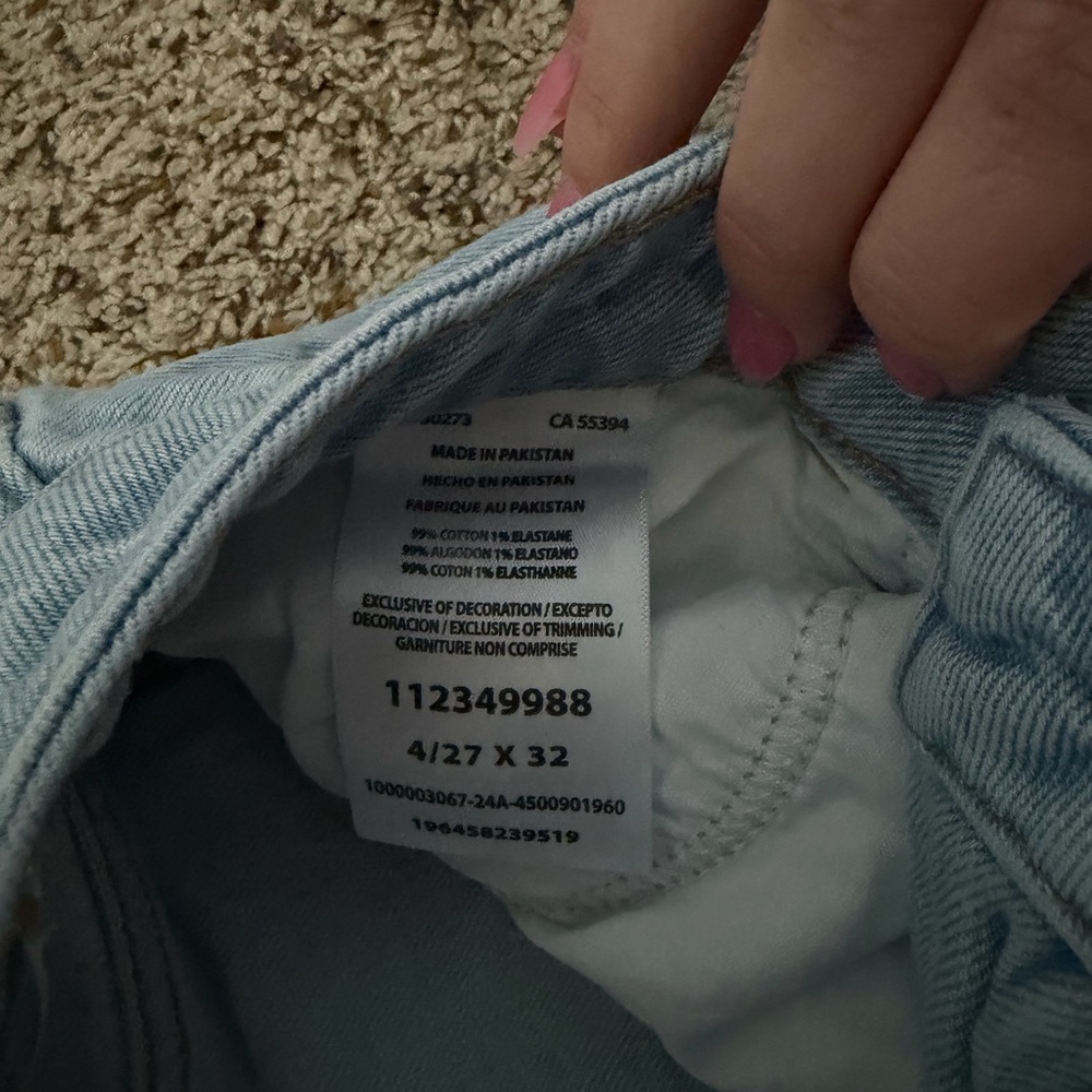 Light Blue Wrangler flare Jeans - Picture 4 of 5